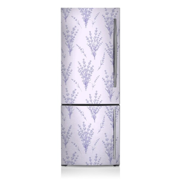 Decoration fridge cover Lavender flowers