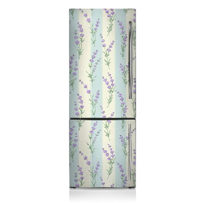 Decoration fridge cover Lavender flowers