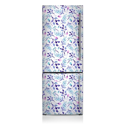 Decoration fridge cover Purple branches