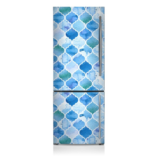 Magnetic fridge cover Moroccan pattern