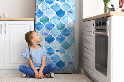 Magnetic fridge cover Moroccan pattern