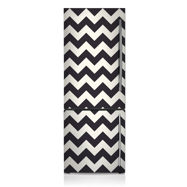 Magnetic fridge cover Zigzag