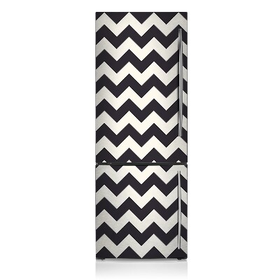 Magnetic fridge cover Zigzag