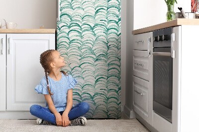 Decoration fridge cover Fishing