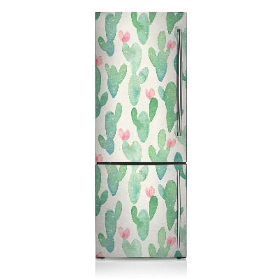 Decoration fridge cover Cactus places