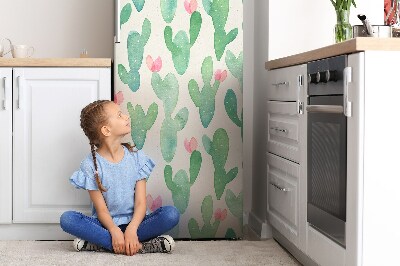 Decoration fridge cover Cactus places