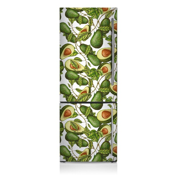 Decoration fridge cover Avocado