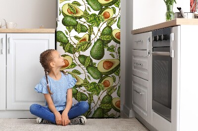 Decoration fridge cover Avocado