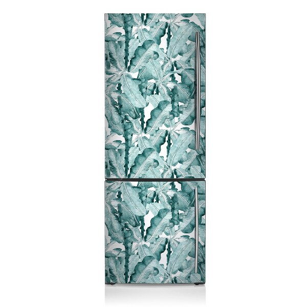 Decoration fridge cover Banana leaves