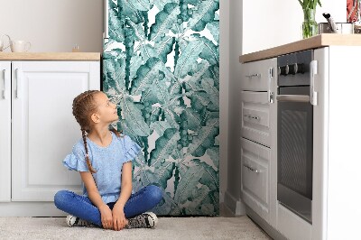 Decoration fridge cover Banana leaves