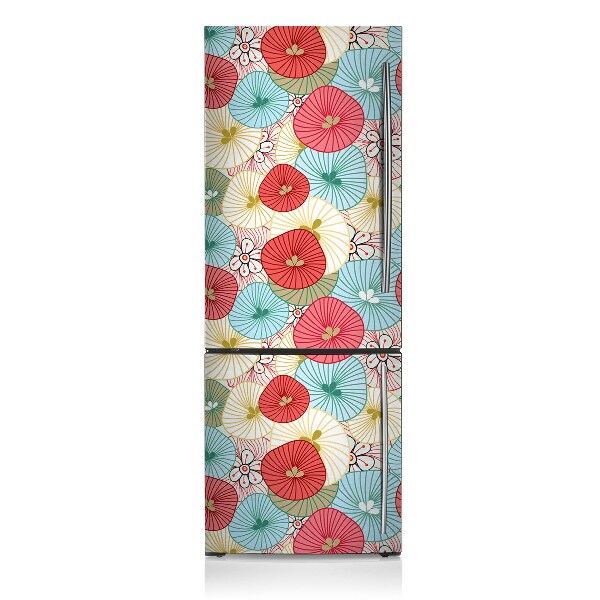 Decoration fridge cover Floral pattern