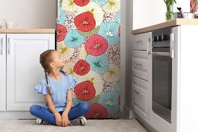 Decoration fridge cover Floral pattern