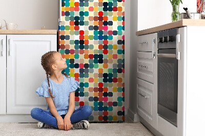 Decoration fridge cover Geometric pattern