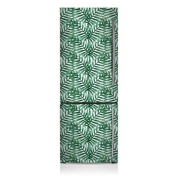 Magnetic fridge cover Tropical leaves