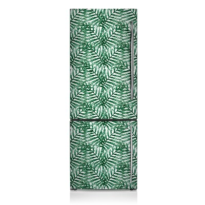 Magnetic fridge cover Tropical leaves