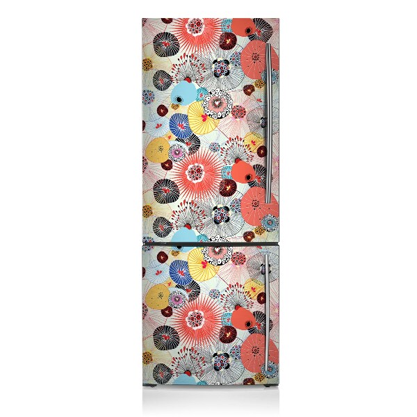 Decoration fridge cover Floral pattern