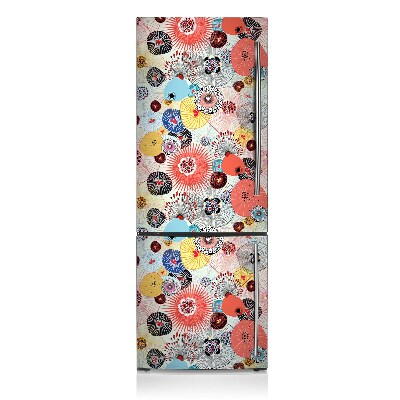 Decoration fridge cover Floral pattern