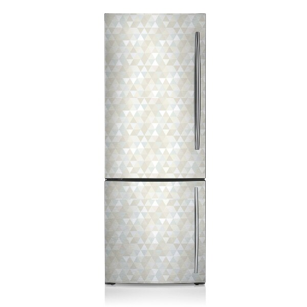 Decoration fridge cover Pattern of triangles