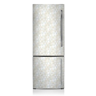 Decoration fridge cover Pattern of triangles