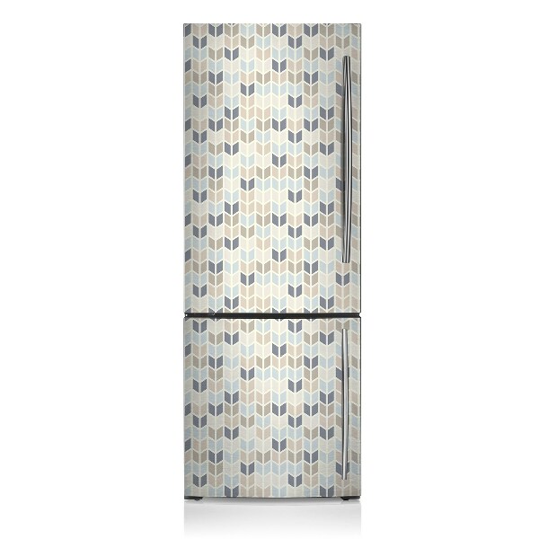 Decoration fridge cover Geometric texture