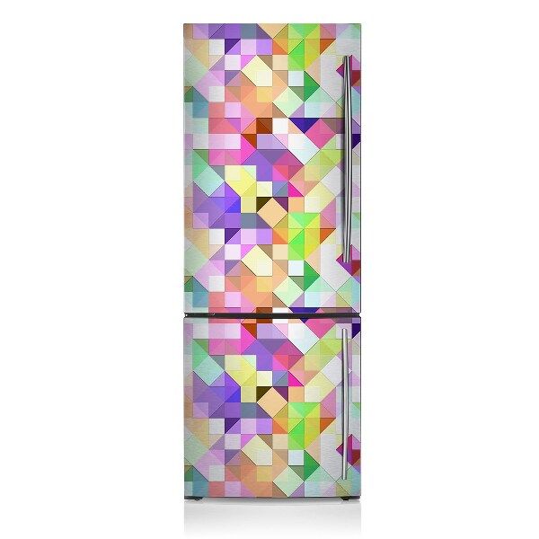 Decoration fridge cover Colorful mosaic