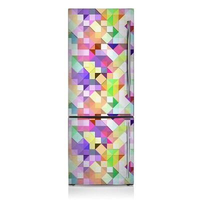 Decoration fridge cover Colorful mosaic