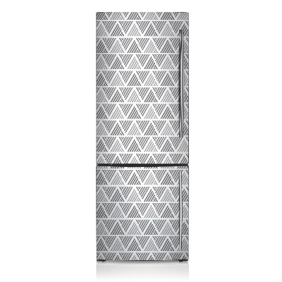 Magnetic fridge cover Triangular pattern