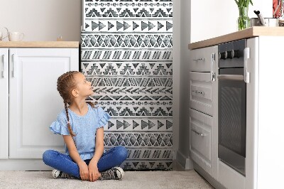 Magnetic fridge cover Ethnic pattern