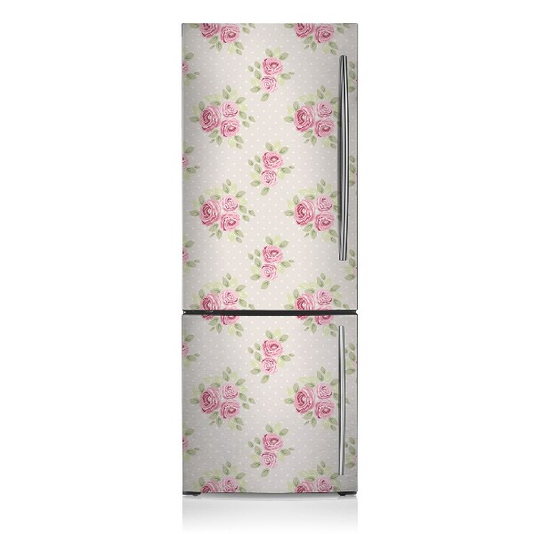 Decoration fridge cover English roses