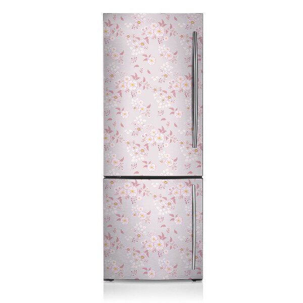 Magnetic fridge cover Small flowers