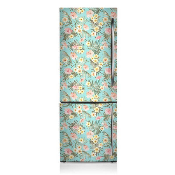 Magnetic fridge cover Pastel flowers