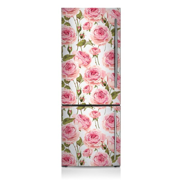 Magnetic fridge cover Beautiful roses