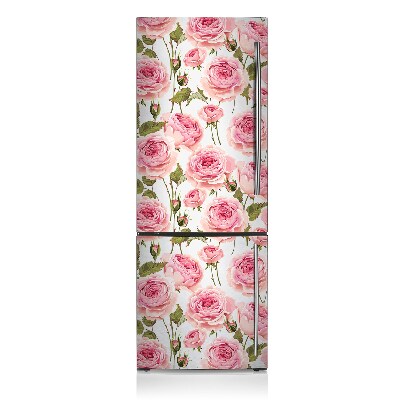 Magnetic fridge cover Beautiful roses