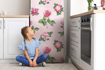 Magnetic fridge cover Rose with thorns