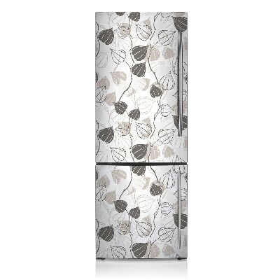 Magnetic fridge cover Branches of myrtle