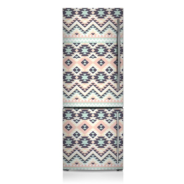 Magnetic fridge cover Ethnic pattern