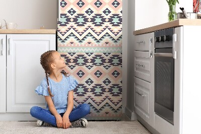 Magnetic fridge cover Ethnic pattern