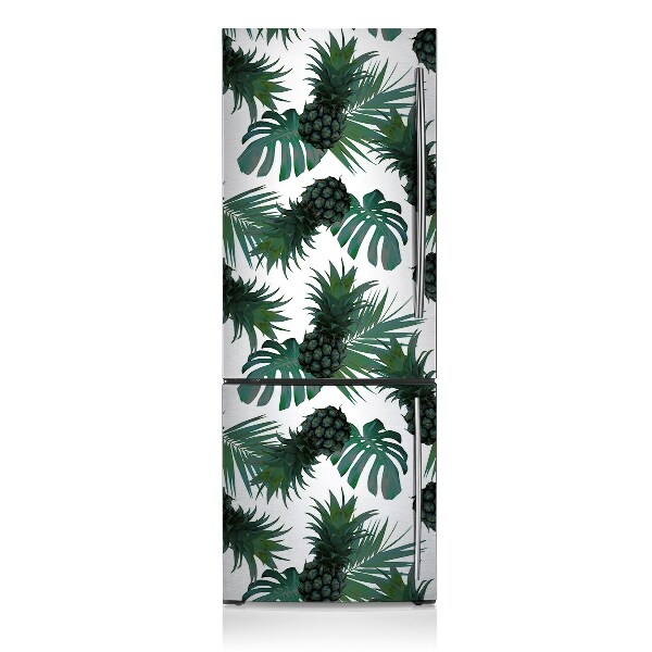 Decoration fridge cover Green pineapple