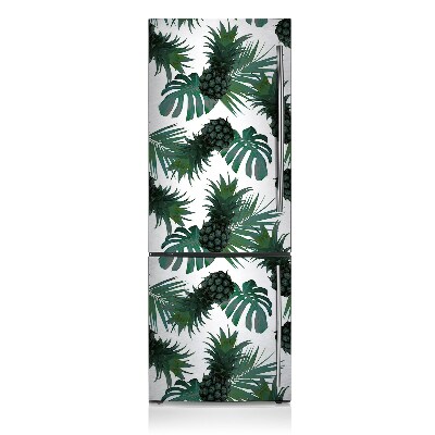 Decoration fridge cover Green pineapple