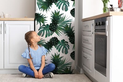 Decoration fridge cover Green pineapple