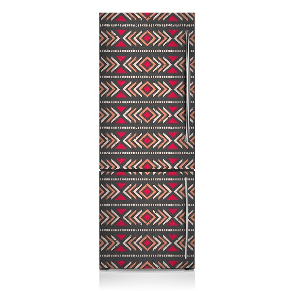 Magnetic fridge cover Ethnic pattern