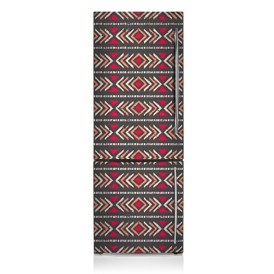 Magnetic fridge cover Ethnic pattern