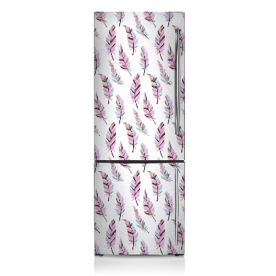 Magnetic fridge cover Pink pen