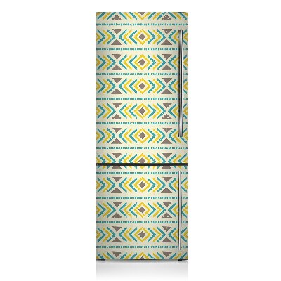 Magnetic fridge cover Geometric pattern