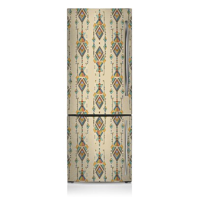 Magnetic fridge cover Aztec pattern