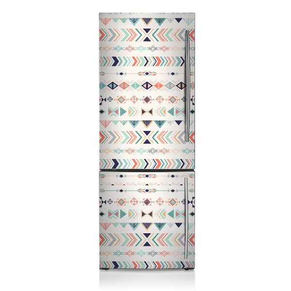 Magnetic fridge cover Ethnic pattern