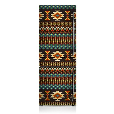 Magnetic fridge cover Ethnic pattern