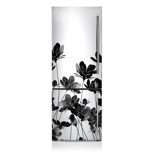 Decoration fridge cover Black meadow