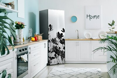 Decoration fridge cover Black meadow