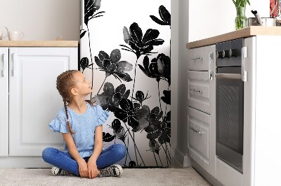 Decoration fridge cover Black meadow